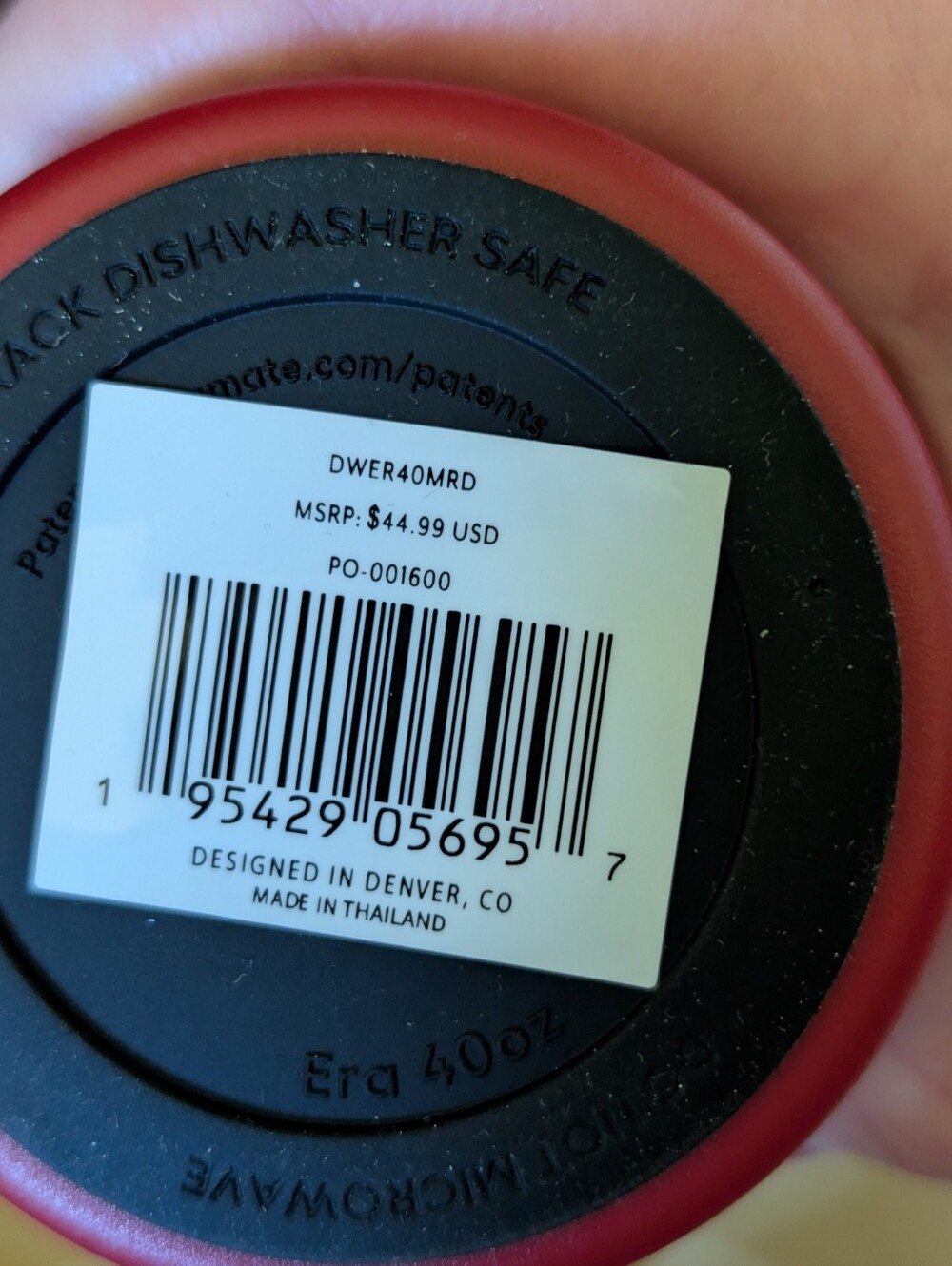 Brumate 40 Oz Era Red NWT NIB - Picture 2 of 2